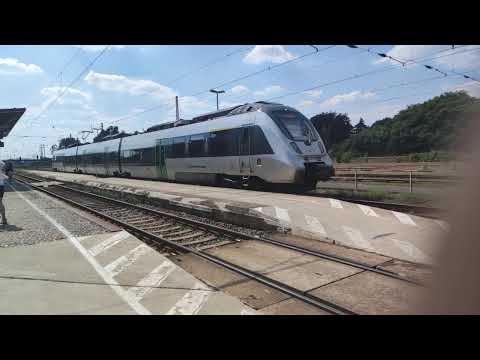 Abfahrt BR 1442 als S4 nach Markkleeberg-Gaschwitz in Torgau