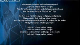 WILLIE NELSON Lady Luck Lyrics