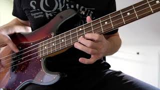 Video thumbnail for fender precision pure vintage 63 pickups labella flat wounds by forty hertz