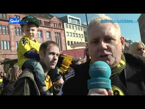 BVB-Doublefeier am 13.05.2012 -  Weg zum Friedensplatz