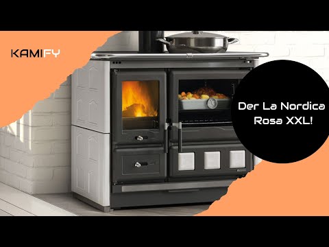 Pizza backen mit einem Kaminofen!? Der La Nordica Rosa XXL macht´s möglich! 🔥