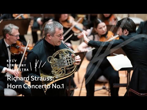 Richard Strauss: Horn Concerto № 1 – Stefan Dohr, Kyiv Symphony Orchestra, Christian Blex