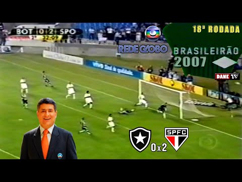 Brazilian Championship 2007 - Botafogo 0x2 São Paulo