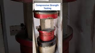 Concrete Compressive Strength Testing at Lab