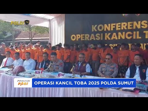 POLDA SUMUT BERANTAS CURANMOR DAN KEJAHATAN JALANAN DALAM OPERASI KANCIL TOBA 2025