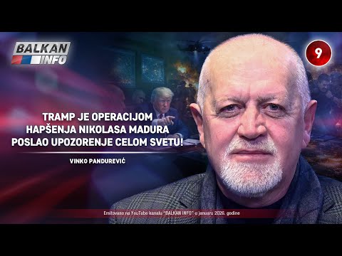 INTERVJU: Vinko Pandurević – Tramp je srušio Madura i poslao upozorenje celom svetu! (14.1.2026)