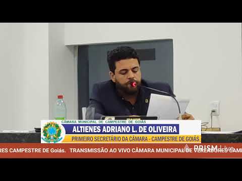 Transmissão ao vivo de Câmara Municipal de Campestre de Goiás