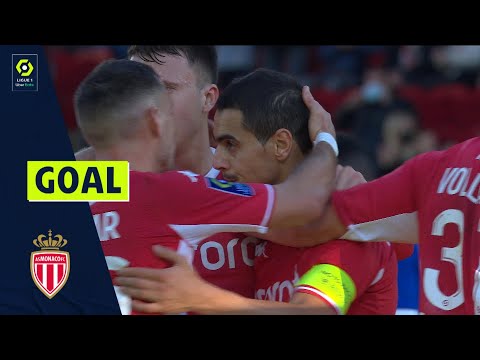 Goal Wissam BEN YEDDER (45' +1 pen - ASM) AS MONACO - RC STRASBOURG ALSACE (1-1) 21/22