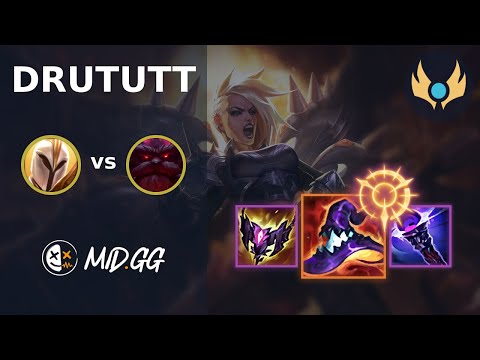 MID.GG: [ drututt ] Kayle TOP vs Ornn | EUW CHALLENGER | LOL Season 2025
