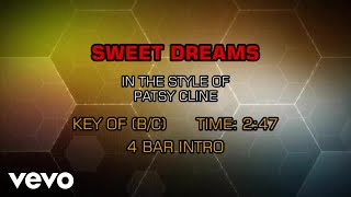 Patsy Cline - Sweet Dreams (Karaoke)