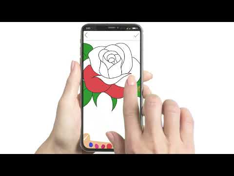 How to draw Rose
