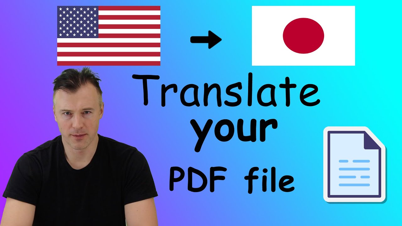 How to translate PDF to Japanese language with DocTranslator.com