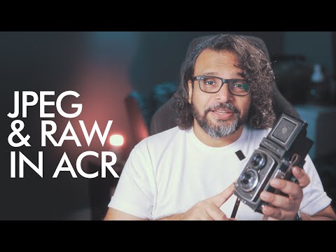 JPEG and RAW in Adobe Camera RAW اردو हिंदी`