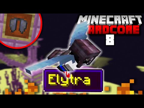 I Found the Elytra in Hardcore Minecraft! (#8)