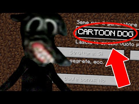 NON GIOCARE con CARTOON DOG su MINECRAFT - Seed HORROR