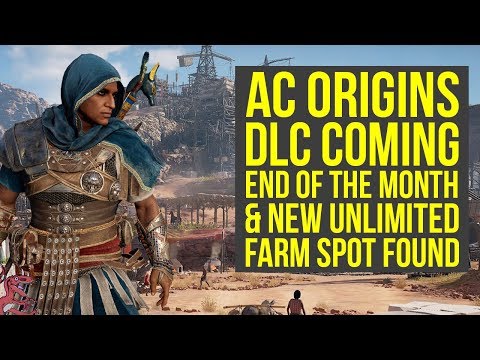 Assassin's Creed Origins DLC COMES END OF THE MONTH + New Loot Spot Found (AC Origins DLC) Video