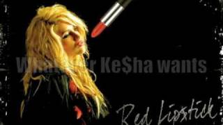 Ke$ha - Red Lipstick[Lyrics] [HQ Download]