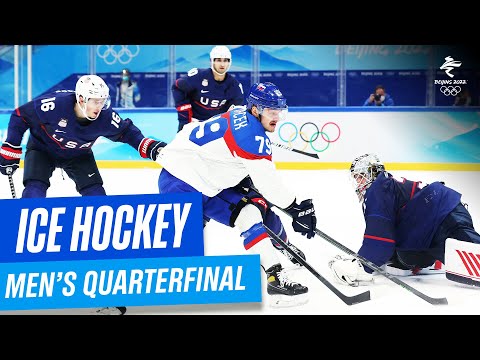 United States vs Slovakia | Men's Ice Hockey Quarterfinal | Full Replay | #Beijing2022