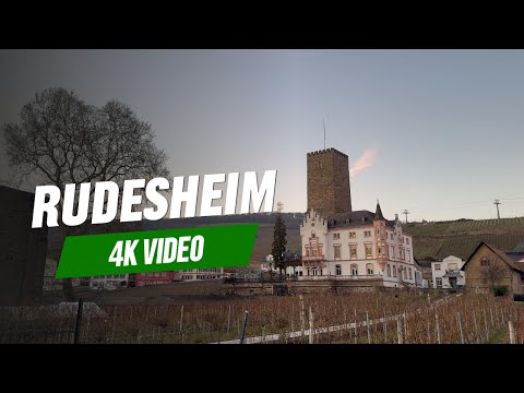 Walking Tour of Rüdesheim am Rhein | Strolling Through the Beauty of This Rhine River Gem 🇩🇪