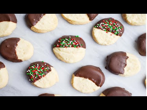Low-FODMAP Chocolate Dipped Shortbread Cookies (HD)