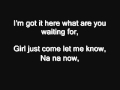 Collie buddz - Let Me Know with lyrics 