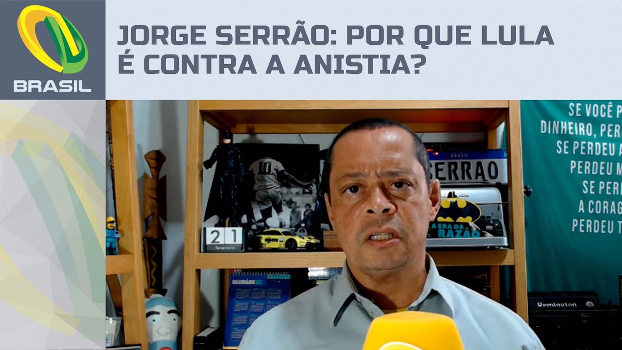 Jorge Serrão: Por que Lula é contra a anistia?