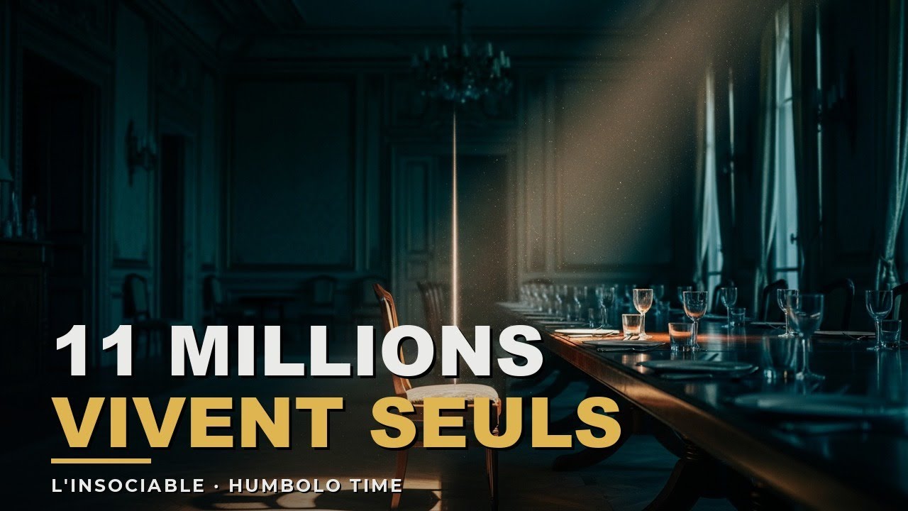 Miniature de la vidéo : La démographie réelle de la France : 11 millions de solitudes
