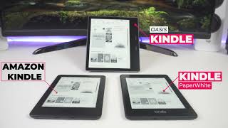 Kindle Paperwhite vs Kindle Oasis vs Basic (2022)｜Best E Readers Comparison