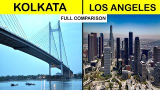 Kolkata vs Los Angeles Full Comparison unbiased in Hindi | Los Angeles vs Kolkata