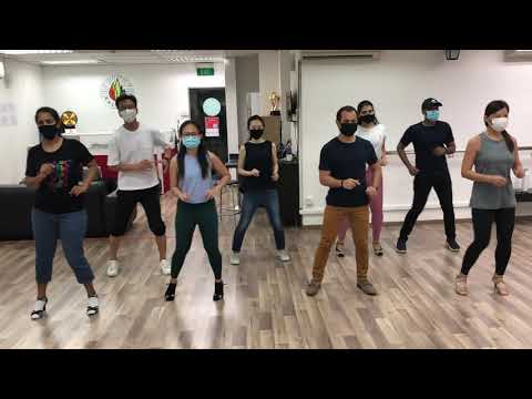 Caliente Dance Studio Singapore Modern Bachata shines demo to Daniel Santacruz - Bailando Contigo