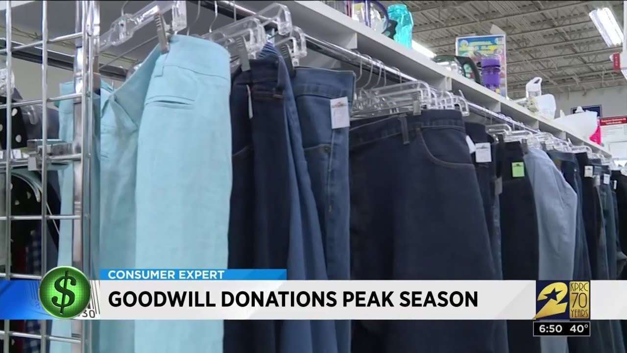 Here's what Goodwill will and won't take