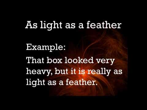 羽のように軽い (As light as a feather)