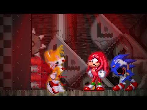 What happens in the duo of Tails and Knuckles if only Knuckles will survive? Sonic.exe SoH