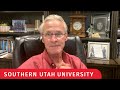 SUU Alumni Michael Anderson Shares an Experience with President Mindy Benson's Father