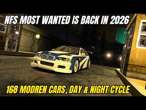 NFS Most Wanted Is BACK… But This Time It’s INSANE 😱🔥 (168 Cars, Day & Night)