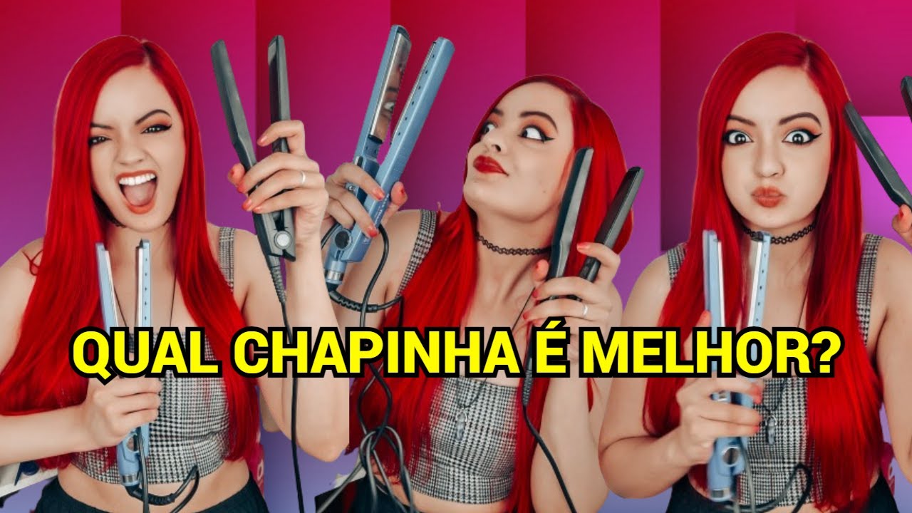 Assistir no YouTube: Diferença entre chapinha de titânio e de cerâmica, qual comprar? - Pamela Masulin