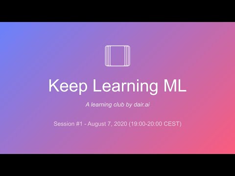 Keep Learning ML  (Session 1) | DSV, CompLex, Modern tools for emotions