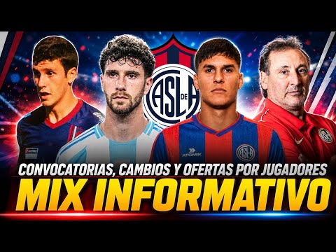 ‼️🚨 SAN LORENZO: OFERTA POR UN JUGADOR | CAMBIOS EN JUVENILES | SENESI AL MUNDIAL
