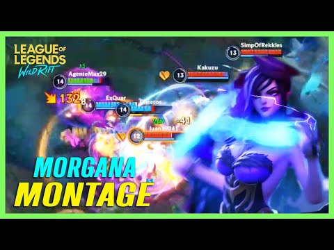 Wild Rift MORGANA Montage - Best MORGANA Plays | LoL Wild Rift Montage