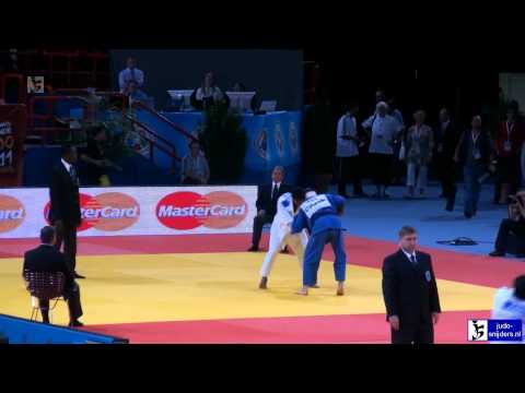 Judo 2011 World Championships Paris: Elmont (NED) - van Tichelt (BEL) [-73kg]
