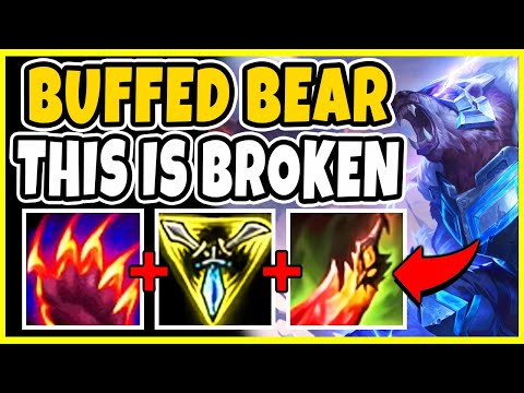 WTF! BUFFED VOLIBEAR IS WAY TOO BROKEN! RIOT NEEDS TO NERF ASAP!  - League of Legends