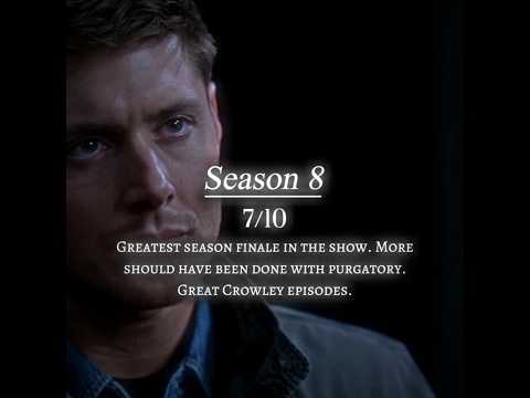 My ranking of Supernatural seasons (Requested by ‎⁨@Cheeky-e3t⁩ ) #supernatural #edit #shorts