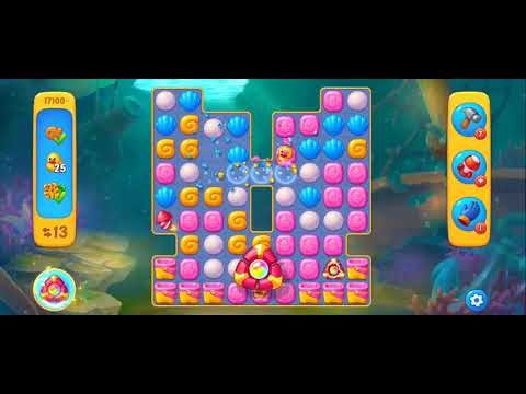 Fishdom Easy Level 17100 (with timed boosters [Super Lightning]) @choraelmin 