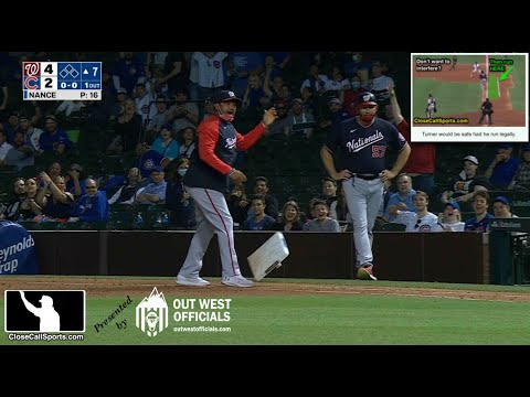 Ejection 048 - Chris Conroy Ejects Dave Martinez Over Trea Turner's RLI in 2019 World Series Nod