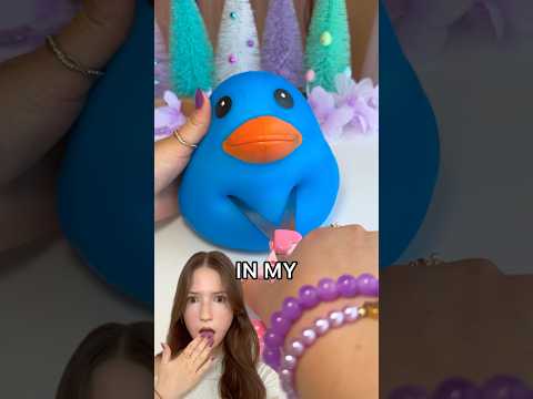 Turning My STRESS BALL into SLIME! 😱😳✂️ *rip squishy*