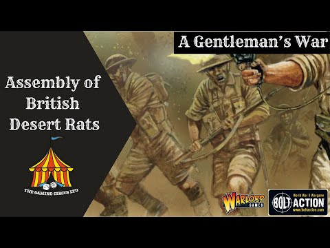 Bolt Action - British 8th Army Infantry - How to Build