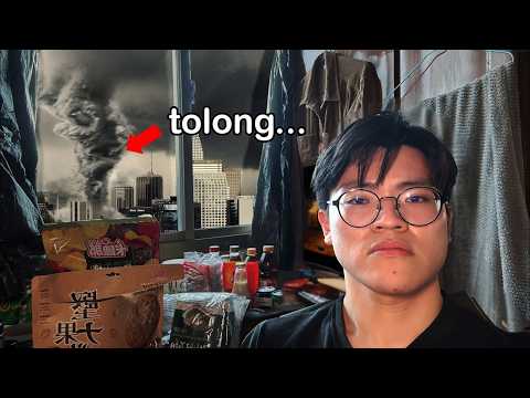 My 72-Hour Experience Trapped in a Typhoon💀