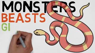 Beast #62: Giant Poisonous Snake (DnD 5E Monsters)