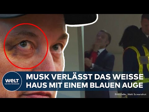 Video Thumbnail: ELON MUSK VERLÄSST TRUMP-TEAM: Tesla-Boss mit blauem Auge – und einer kuriosen Macron-Anspielung!