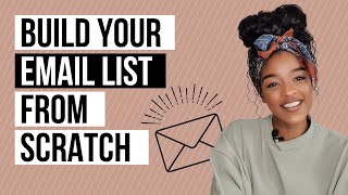 HOW TO BUILD AN EMAIL LIST ON INSTAGRAM | How to build your email list Email list building tutorial
